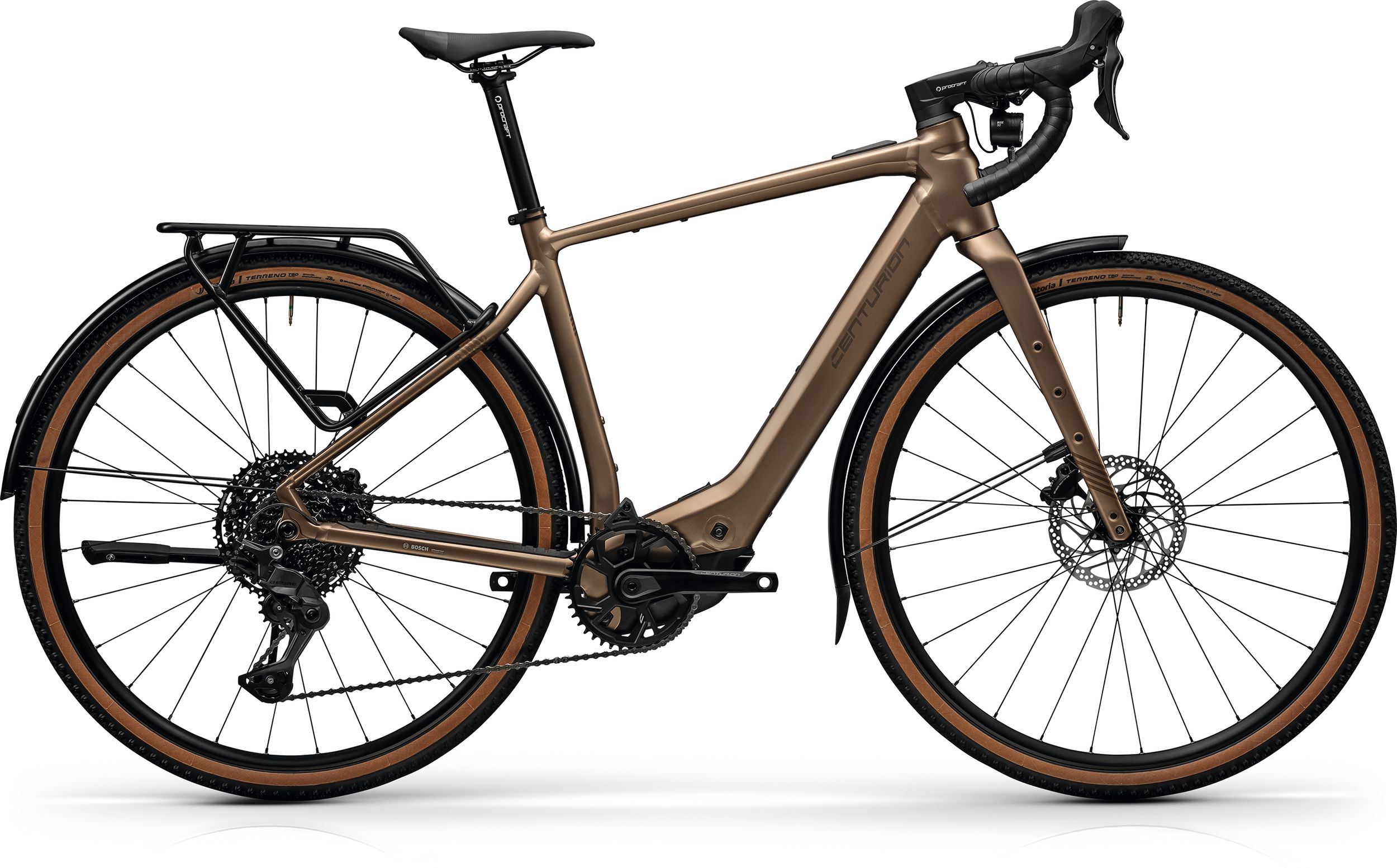 Centurion Crossfire R1000 D EQ EP2 E-Crossbike Bosch Performance Line SX – Riva Gold satin