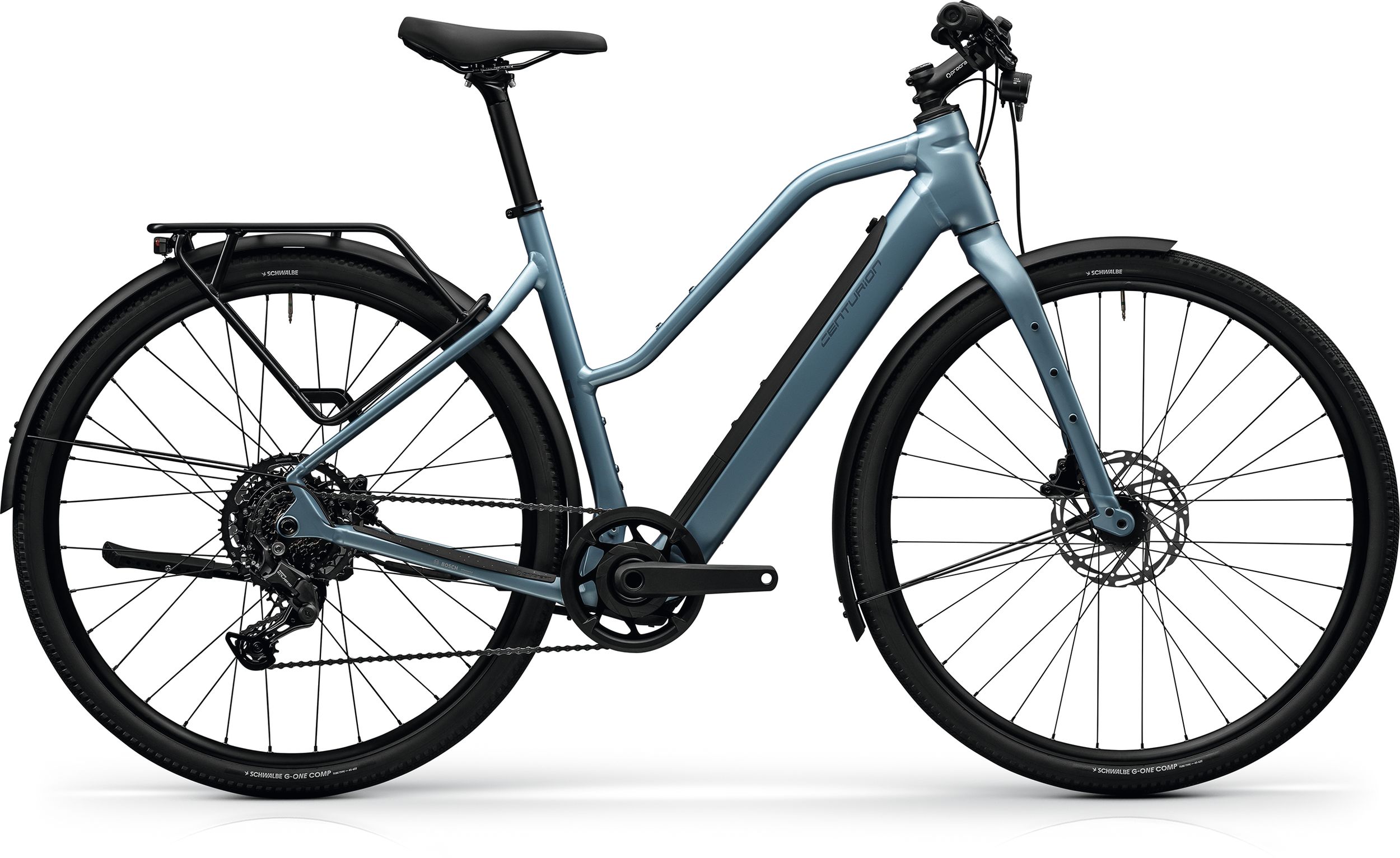 Centurion Speeddrive R600 T EQ EP1 E-Crossbike Bosch Hub Drive – Retro Blau satin