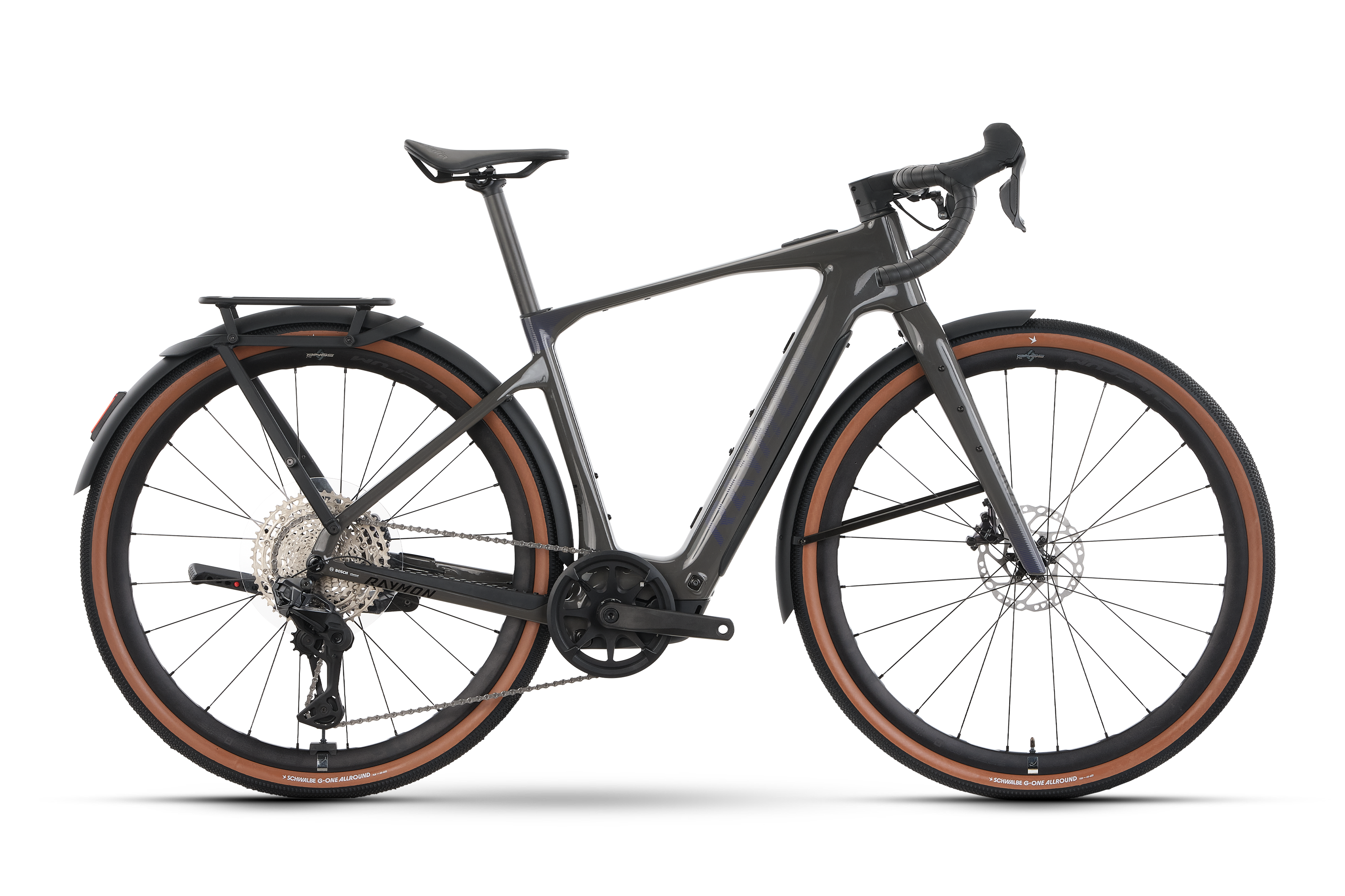 Raymon Norza Pro Street Carbon E-Gravelbike – Bosch SX – Vollausstattung