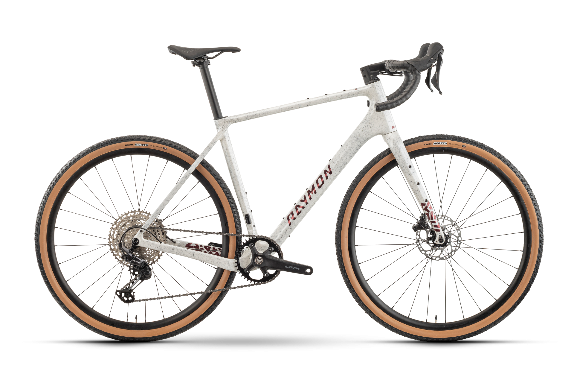 Raymon Soreno Comp Carbon Gravelbike – marble white