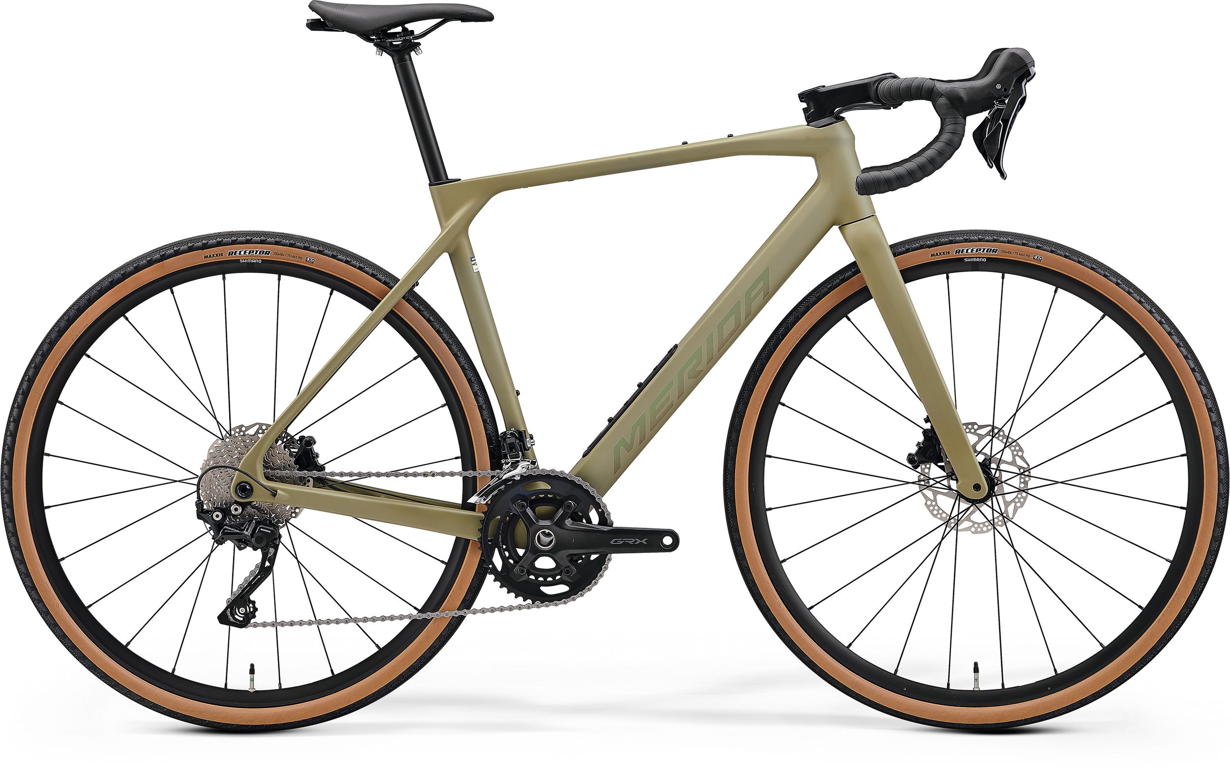 Merida MISSION 4000 Carbon Performance Gravelbike Shimano GRX – Green