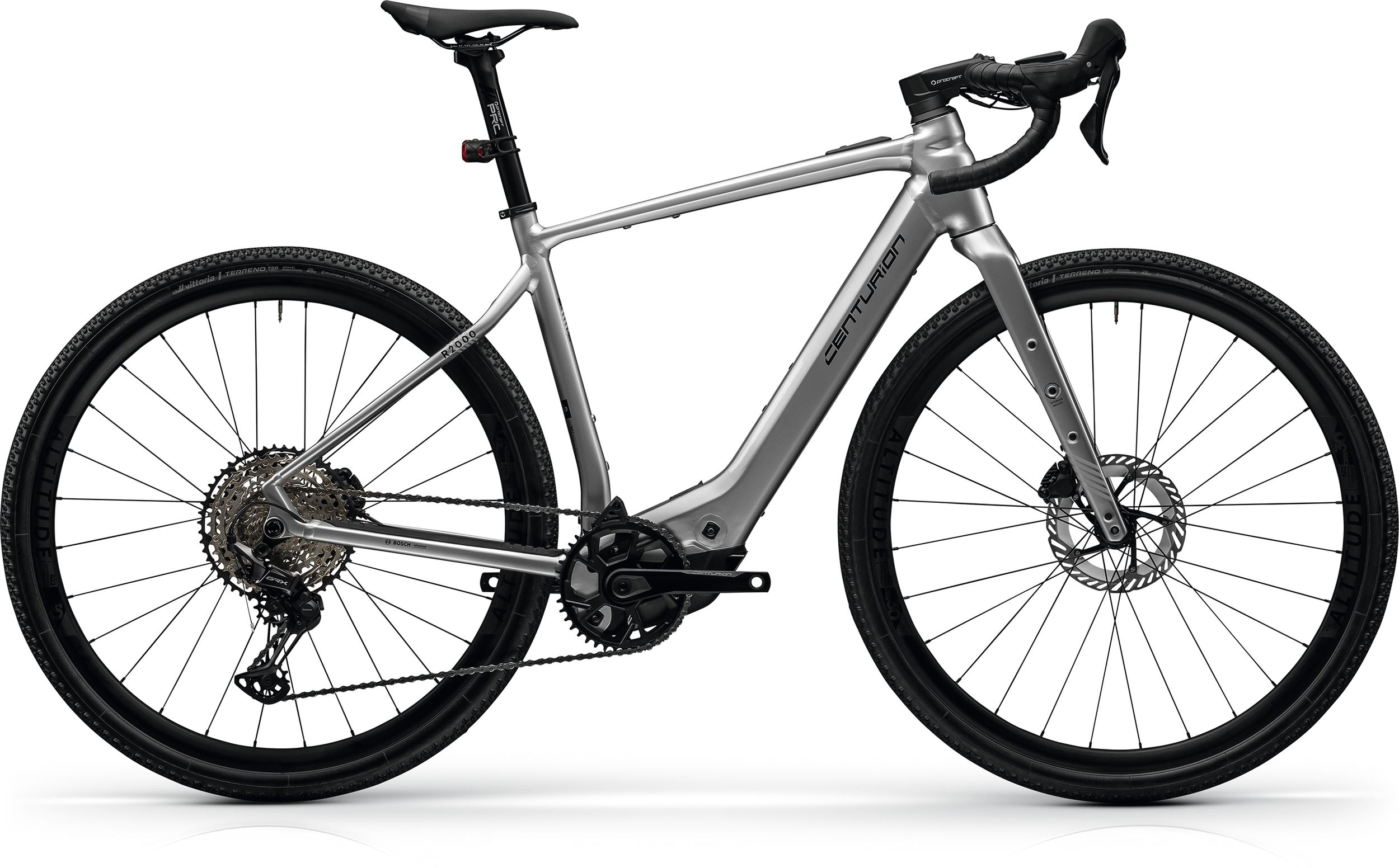 Centurion Crossfire R2000 D EP2 E-Crossbike Bosch Performance Line SX – Silvershine
