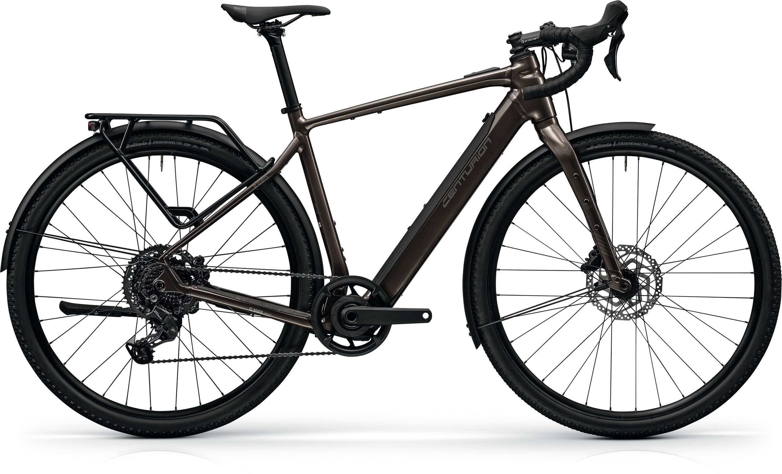 Centurion Crossfire R600 D EQ EP1 E-Crossbike Bosch Hub Drive – Kohlegrau