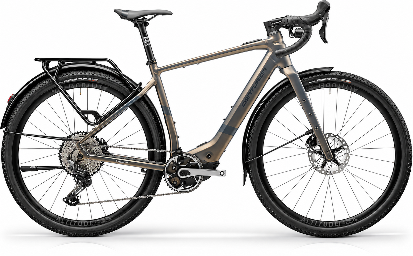 Centurion Crossfire R2000 D EQ EP1 E-Crossbike Bosch Performance Line SX – Kristallgrau