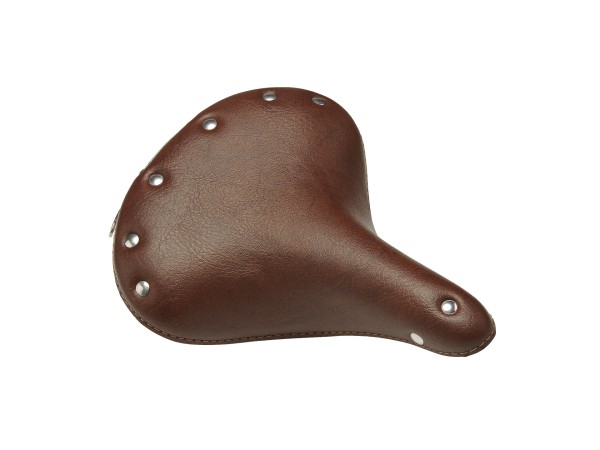 Electra Classic Faux Leather Bike Saddle brown
