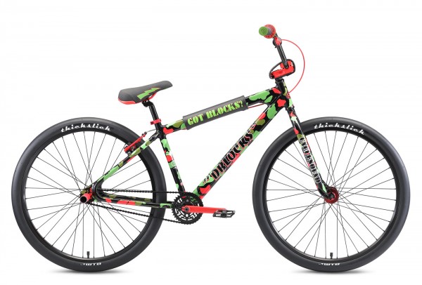 SE Bikes Dblocks Big Ripper 29" 2021 green/red camo