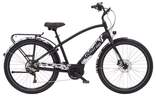 Electra Townie Path Go! 10D EQ Step-Over 2022 Black