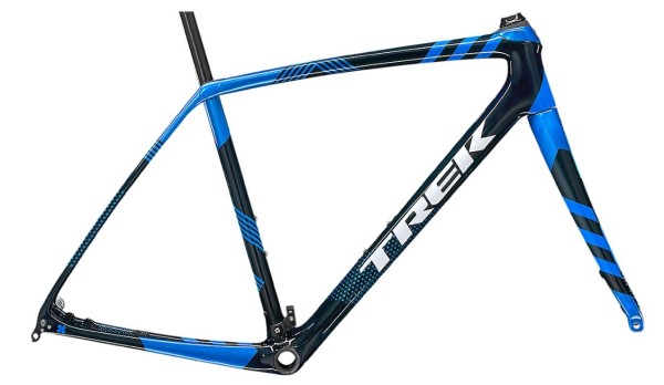 Cyclocross Rahmenkit Trek Boone Disc 2021 Carbon Blue Smoke/Metallic Blue