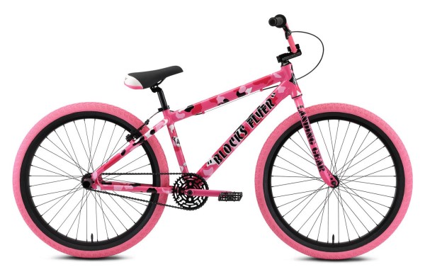 SE Bikes Blocks Flyer 26 2022 Pink Camo