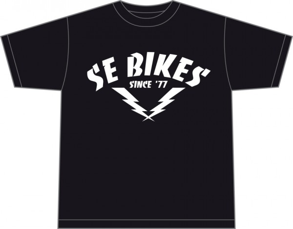SE Bikes T-Shirt "Lightning" black